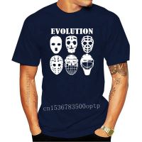 Newest Men T-Shirt Discount Fashion Popular Goalieing Evolution T-Shirt - Ice Hockeys Player Gift New Metal Short Sleeve Shirt T-Shirts Short Sleeve Mens  LPRV