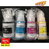 หมึก Canon 4สี หมึกเติมของแท้ % GI-790 BK/C/M/Y แบบไม่มีกล่อง #หมึกปริ้นเตอร์  #หมึกเครื่องปริ้น hp #หมึกปริ้น   #หมึกสี #ตลับหมึก