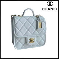 กระเป๋า (CHANEL)  กระเป๋าที่มีคุณภาพเทียบเท่าของแท้ กระเป๋าสายโซ่ พร้อมกล่อง/ใบเสร็จ  กระเป๋าสะพายแฟชั่นคลาสสิก