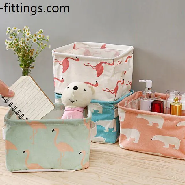 ♡OWWS058 Canvas Storage Box☁ Lazada PH