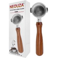 Neouza ตัวกรองกาแฟเอสเปรสโซ่ สเตนเลส 51 มม. สําหรับเครื่องชงกาแฟ Delonghi Dedica EC680/EC685 ECP ECO Icona