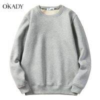 ﹊ เสื้อสเวตเตอร์ผู้ชายแฟชั่นขนแกะสเวตเตอร์อุ่นสีทึบเวอร์ชั่นเกาหลี ins หลวมสบายๆ