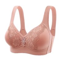 【jw】㍿  36-46 B C Pink Push Up Bras for Gathering Wide Brassiere Female Seamless Bralette