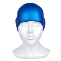 Men Women Long Hair Waterproof Swim Pool Caps Swimming Caps Ear Protect Large Natacion Badmuts Silicone Diving Hat