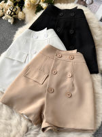 SINGREINY Casual Korean Style Women Shorts 2022 Summer Vacation Irregular Loose Zipper Ladies Party Club Slim Mini Shorts