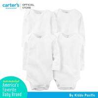 CarterS Bodysuit 4Pk LS Multi L8 คาร์เตอร์เสื้อผ้าชุดบอดี้สูทเซทแขนยาว แพ็ค 4 ชิ้น