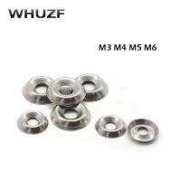 50Pcs/100Pcs 304 Stainless Steel Gasket Washer M3 M5 M6 Tebal Benjolan Mesin Cuci Sekrup Suku Cadang