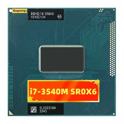 I7หลัก3540เมตร3.0กิกะเฮิร์ตซ์4เมตร SR0X6แบบ Dual Core I7-3540M โน๊ตบุ๊คแล็ปท็อป CPU PGA 988ขาซ็อกเก็ต G2โปรเซสเซอร์