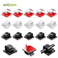 Untoom USB Cable Winder Desktop Cable Organizer Management Clip Cable Protector Holder for Computer Mouse Keyboard Earphone Wire Cable Management