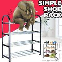 （SS） โปรโมชั่นพิเศษจ้า คุ้มที่สุดแว้ว ช้าอด หมดนาจา!?! [ STAINLESS SHOE RACK ] ชั้นวางรองเท้าสแ