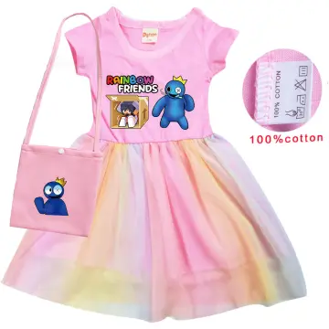 Girls Rainbow Friends Dress 