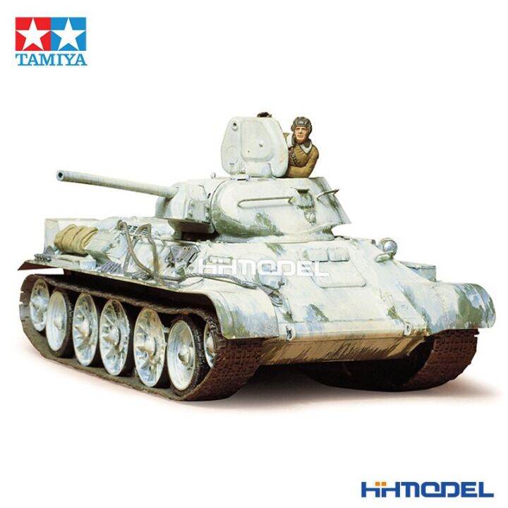 tamiya-35049-1-35ระดับ-t-34-76ถังขนาดกลาง1942ชุดสร้างหุ่นประกอบ-hoy-ของเล่นพลาสติกสำหรับ-s-ทำ-diy