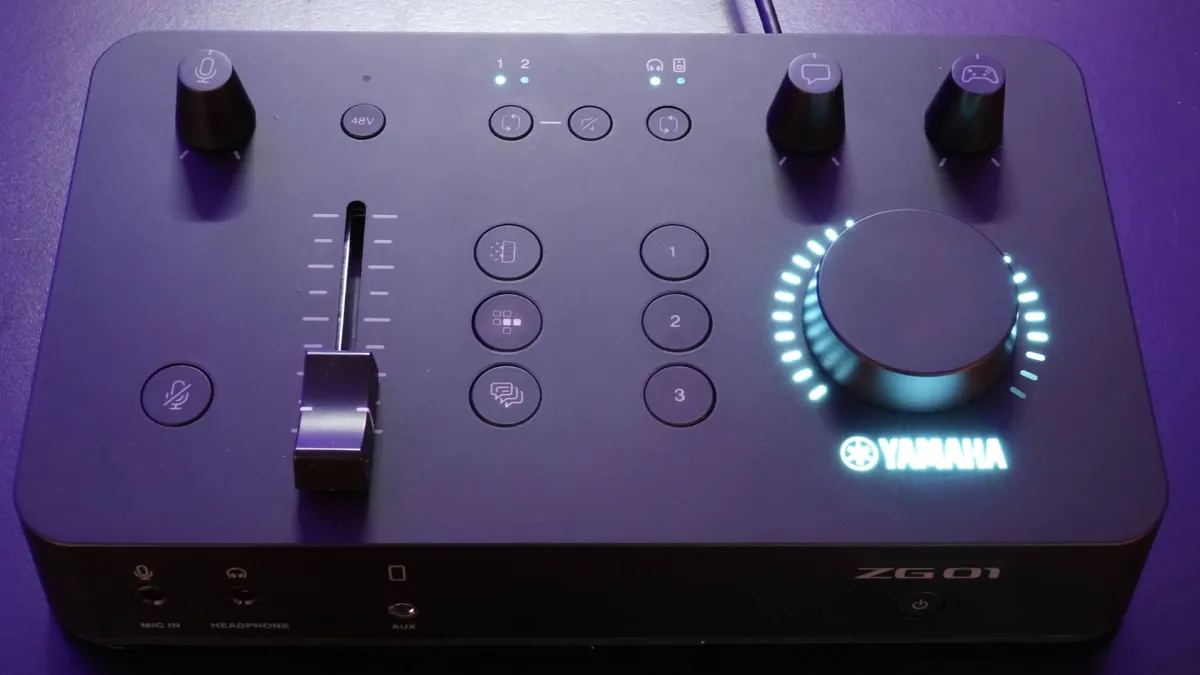 Yamaha ZG01 Game Streaming Audio Mixer (ZG-01) | Lazada