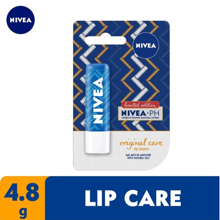 NIVEA Lip Care Original Care Lip Balm (Limited Edition) Lazada PH