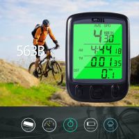 563B Waterproof Bicycle Speedometer Backlight Display Bike Computer Odometer Kilometer Counter for Bicycle Stopwatch