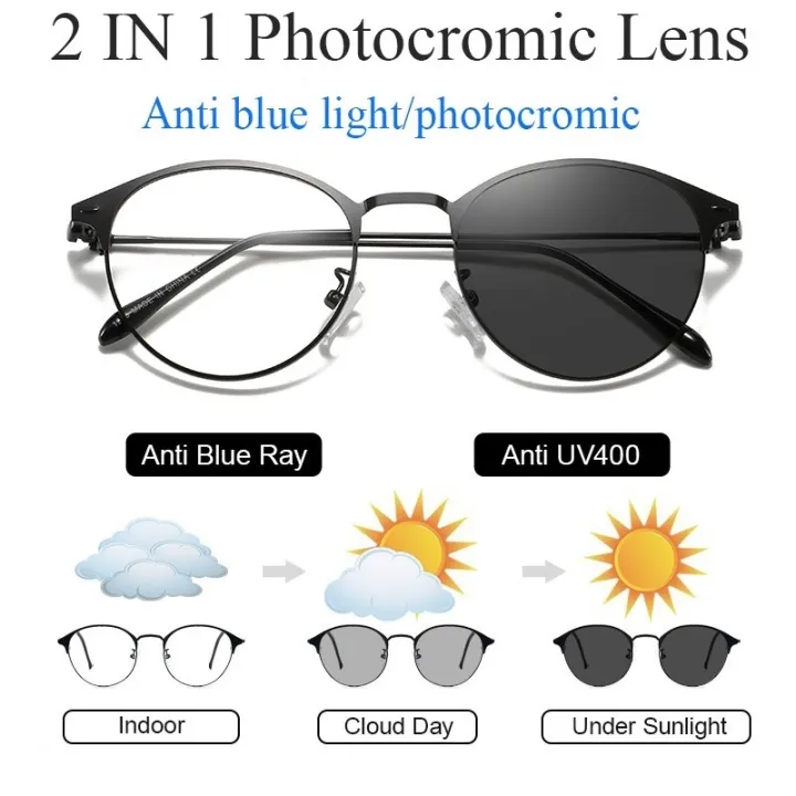 photochromic glasses with anti radiation