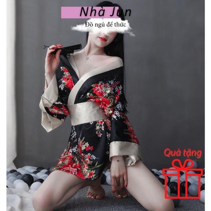 Váy Ngủ Cosplay Kimono Sexy CP105  Hana Lady