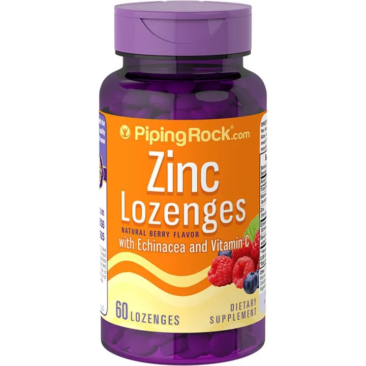 Zinc Lozenges with Echinacea & Vitamin C 60 Lozenges Lazada PH