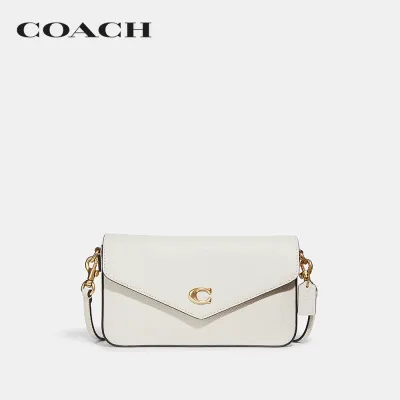 COACH กระเป๋าสะพายข้างผู้หญิงรุ่น Wyn Crossbody สีขาว C8439 B4/HA
