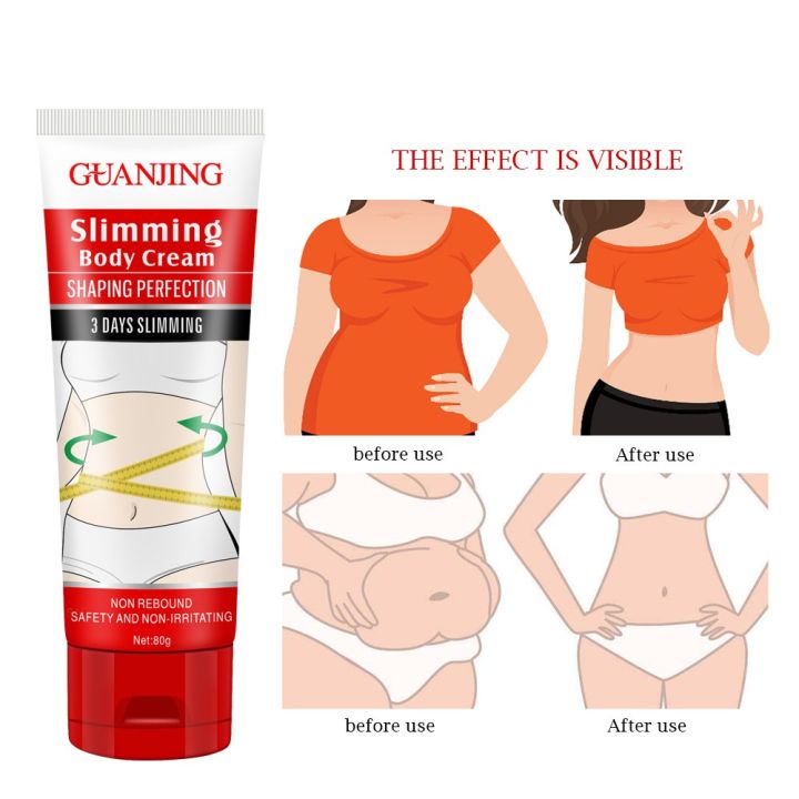 guanjing-slimming-body-creem-80g-ครีมกระชับสัดส่วนการเผาผลาญไขมันครีมให้ความชุ่มชื้น