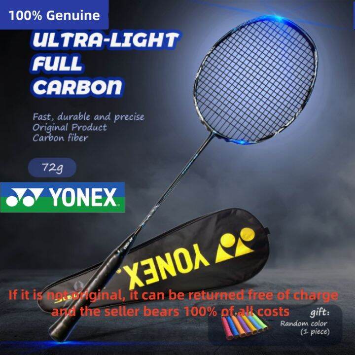 YONEX Full Carbon Fiber Badminton Racket 1% Original Genuine VTZF-ll 4U ...