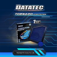 แท้100%!!กรองอากาศ DATATEC TORNADO รุ่น Honda Civic Fc 1.8 ปี 2015-2019 แผ่นกรองอากาศ ไส้กรองอากาศ กรองอากาศรถยนต์ สามารถล้างนำกลับมาใช้ใหม่ได้