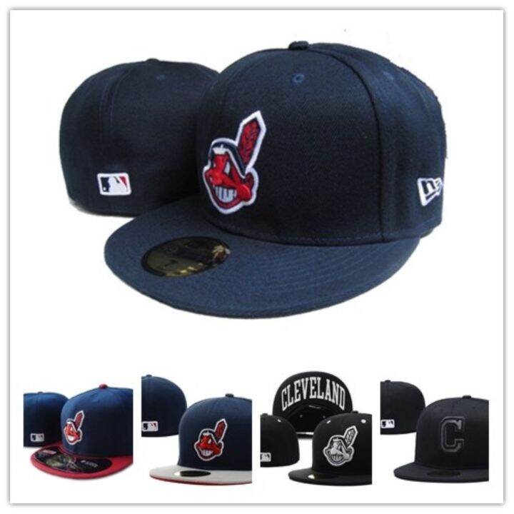 New Cleveland Indians 59 Forty-2022 Hot Fitted Hats Man Cool Baseball Cap  Women