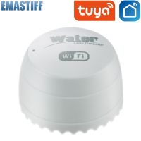 【LZ】❈✸﹍  Wi fi detector de água sensor de vazamento alarme segurança detector de vazamento som tuya vida inteligente app alerta inundação alarme excesso