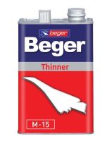 Beger Thinner M-15 ทินเนอร์สำหรับสีน้ำมัน (ขนาด 1/4GL ,1GL)