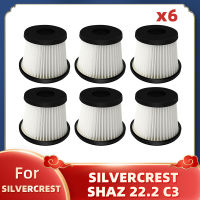 ตัวกรอง Hepa อะไหล่สำหรับ SILVERCREST SHAZ 22.2 C3ด้ามอุปกรณ์อะไหล่กรองเครื่องดูดฝุ่นไร้สาย