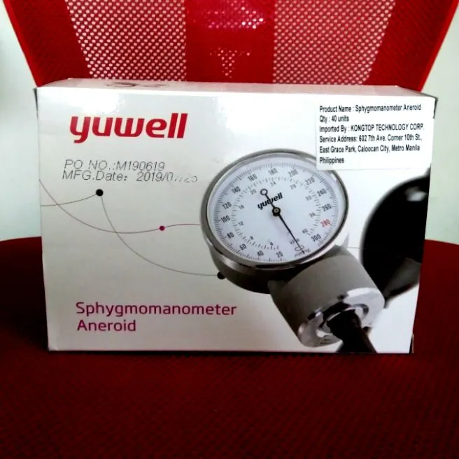 BP SPHYGMOMANOMETER ANERIOD Yuwell without stethoscope Lazada PH