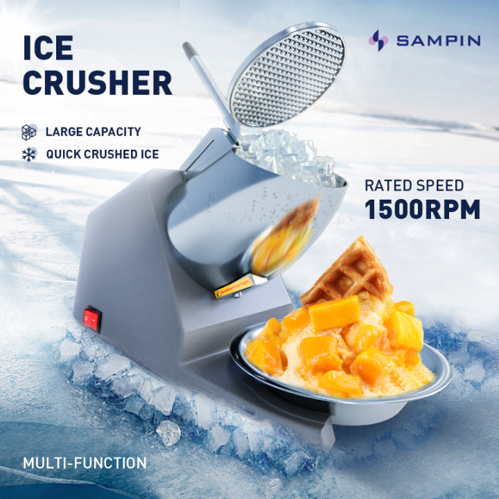 SAMPIN Ice Crusher Machine For Halo Halo Ice Maker Machine Portable