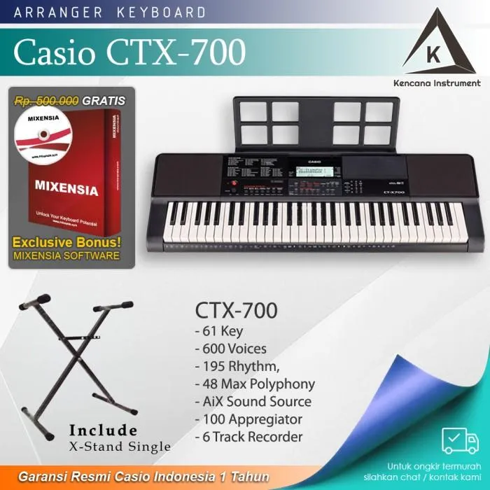 Casio deals ctx700 stand