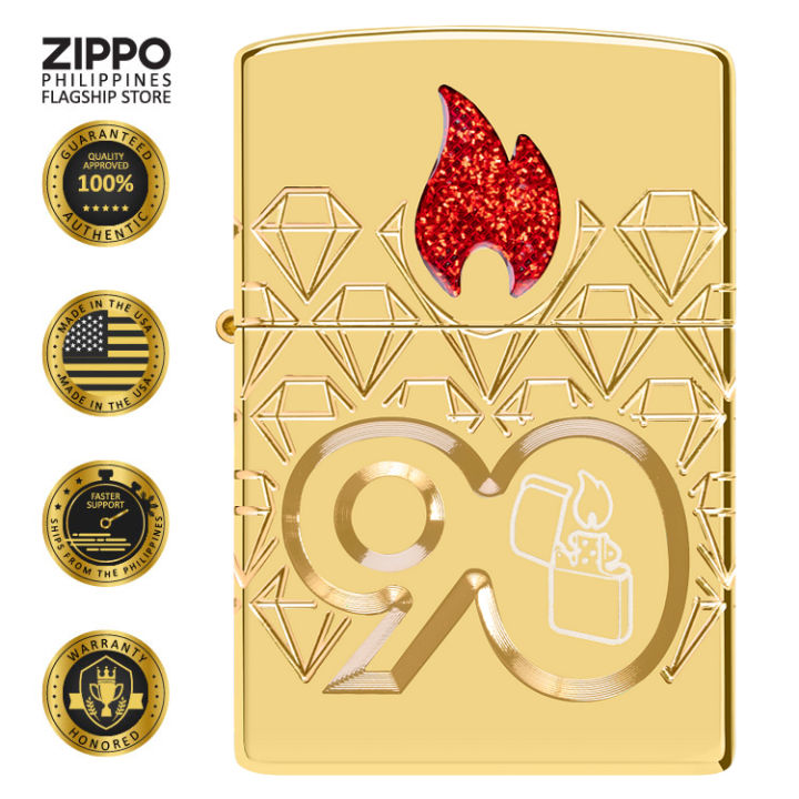 Zippo 90Th Anniversary Collectible of The Year 2022 Windproof