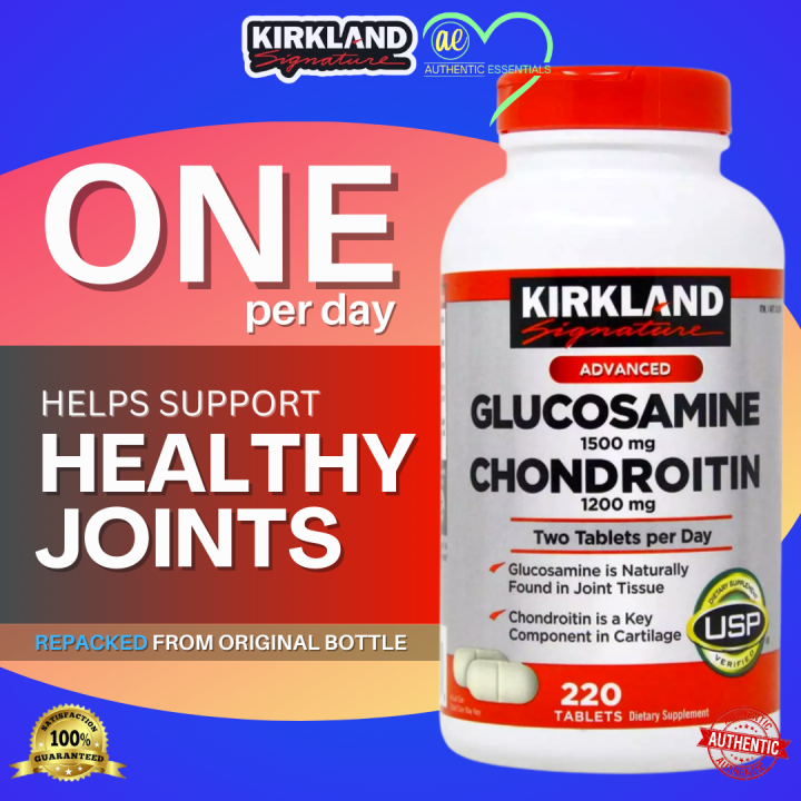 Kirkland Signature Glucosamine HCI 1500 mg and Chondroitin Sulfate 1200