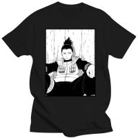 Street shirt DMNTeestore Shikamaru 2คลาสสิกเสื้อเสื้อยืดเสื้อยืดผู้หญิงสีดำ