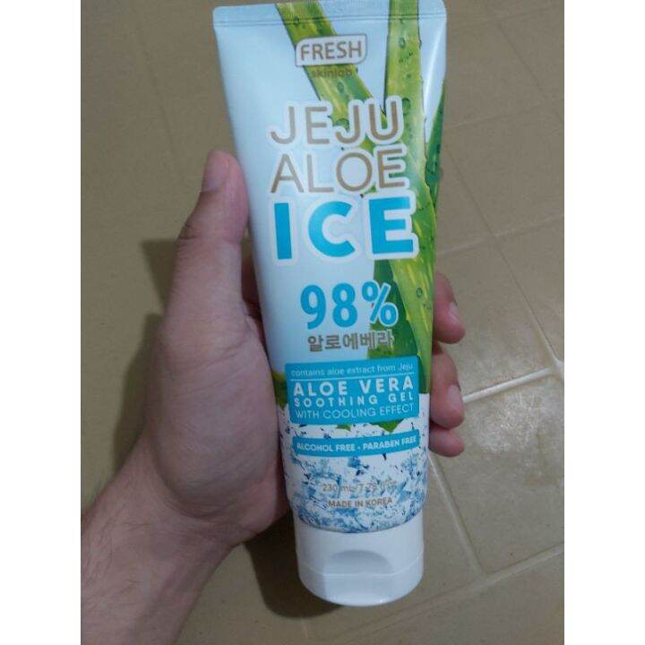 Fresh Skinlab Jeju Aloe Ice Soothing Gel Lotion/Body Lotion/Body Wash