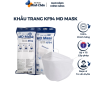 Khẩu Trang KF94 Md Mask - Khẩu Trang 4D Hàn Quốc 4 Lớp Kháng Khuẩn