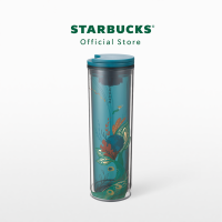 Starbucks Blue Siren Tail And Earth Tumbler 16oz. ทัมเบลอร์สตาร์บัคส์พลาสติก ขนาด 16ออนซ์ A11145314