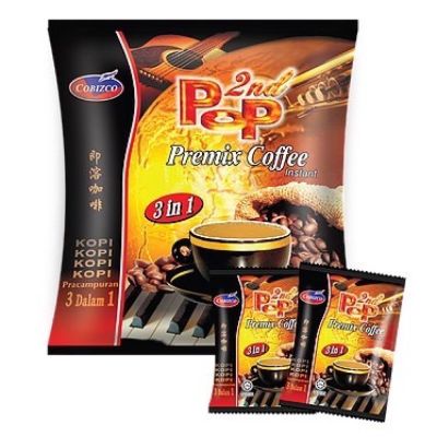 กาแฟ POP Premix Coffee 3in1 กาแฟป๊อป ขนาด 600g. ( โกดังขนมนำเข้าราคาถูก )