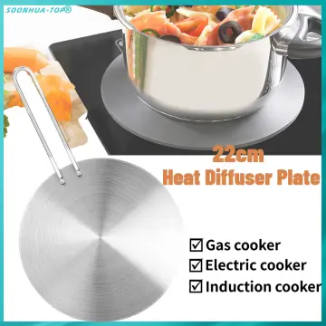 Cheap Stainless Steel Induction Cooker Heat Exchanger Plate Adapter  Diffuser Converter