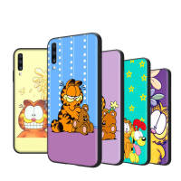 Black เคสโทรศัพท์ Compatible หรับ Samsung Galaxy Note Ultra S20 20 S10 S10E 10 9 8 FE Lite Plus ปก SC-69 Garfield