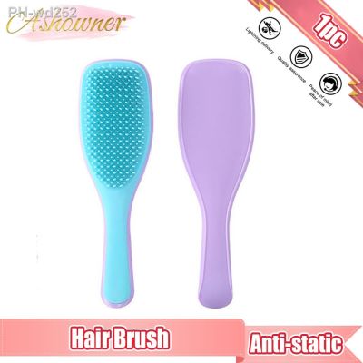 Hair Comb Anti-static Massage Women Hair Brush No Tangle Detangle Shower For Salon Barber Styling Tools Hairdressing