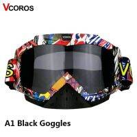 Vcoros หมวกกันน็อควิบาก Gafas Atv แว่นตาแข่งมอเตอร์ไซค์จักรยานยนต์วิบากโมโตครอสแว่นตาดาวน์ฮิลล์การแข่งรถออฟโร้ดเล่นสกี