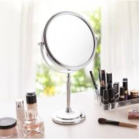 8 Inch 5X 7X 10X Magnification Makeup Mirror 360 Rotating Professional Desktop Cosmetic Mirror 8" Double Sided Magnifier stand Mirrors