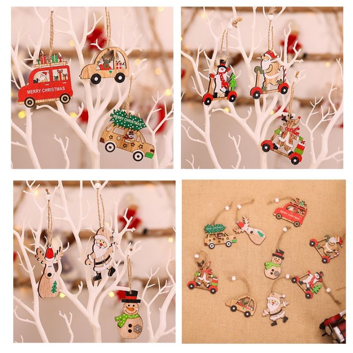 like-activities-9pcs-boxcarpendants-santa-elktree-แขวนเครื่องประดับ2022ปีใหม่-noel-navidadgift