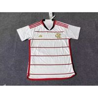 [Fans] 2324 New Flamenco Away Football เสื้อคุณภาพสูงเสื้อยืดแขนสั้น Top