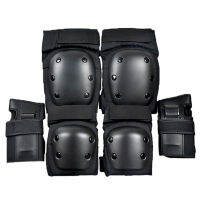 6 Keping Pad Siku นาฬิกาข้อมือประจำที่เล่นสเก็ตบอร์ด,Lutut untuk Sukan Luar Kit รองเท้าอินไลน์สปีดสเก็ตแข่งจักรยานสเก็ตบอร์ด S M L XL