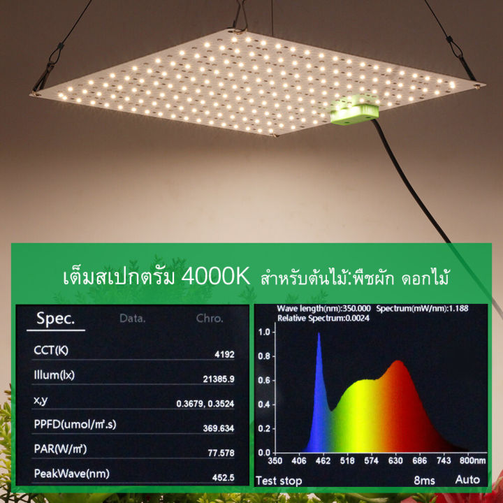 kuchvz-2000w-ไฟปลูกต้นไม้-หรี่แสงได้-ไฟเลี้ยงต้นไม้เต็มสเปกตรัม-led-ไฟปลูกต้นไม้-พร้อมคอนโทรลเลอร์-grow-light-สำหรับดอกไม้เรือนกระจกปลูกพืช