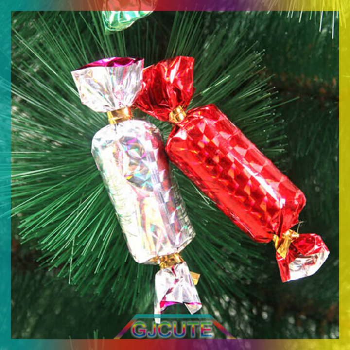gjcute-12x-lovely-xmas-tree-แขวนเครื่องประดับ-candy-cane-festival-party-ตกแต่งเก๋